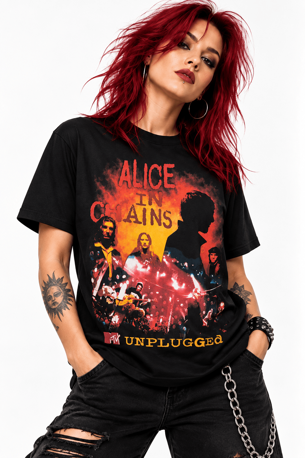 Polera Alice in Chains MTV Unplugged - amplitudmodulada