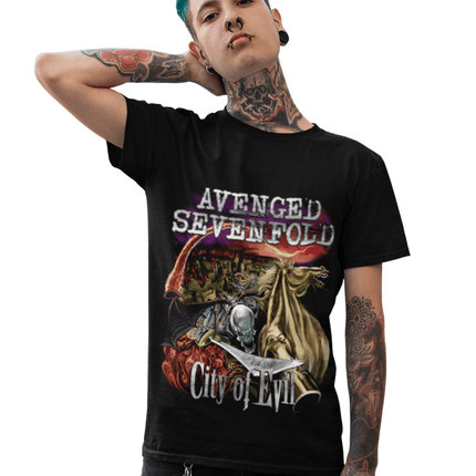 Polera Avenged Sevenfold City Of Evil - amplitudmodulada