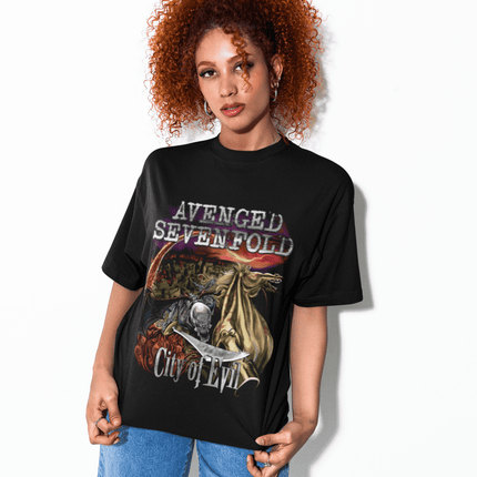 Polera Avenged Sevenfold City Of Evil - amplitudmodulada