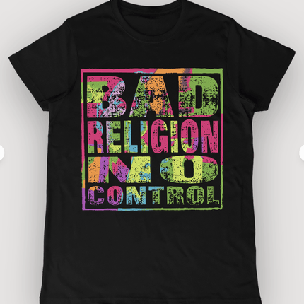 Polera Bad Religion No Control - amplitudmodulada