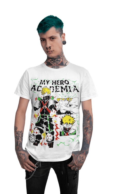 Polera Bakugo Manga My Hero - amplitudmodulada