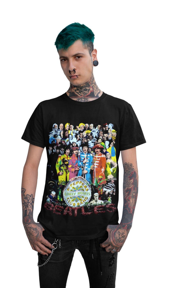 Polera Beatles Sgt Pepper Lonely - amplitudmodulada