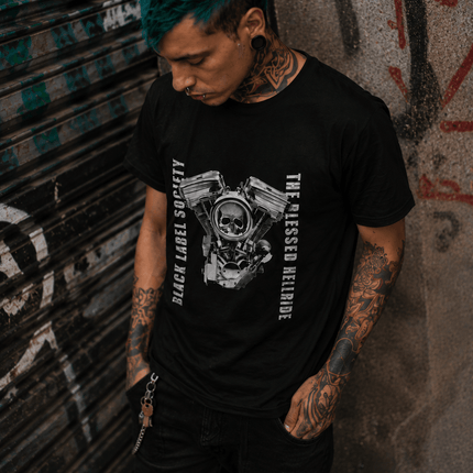 Polera Black Label Society Blessed - amplitudmodulada