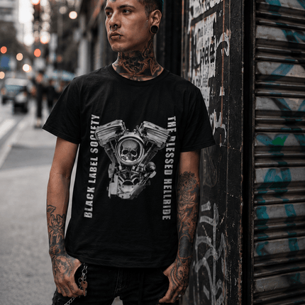 Polera Black Label Society Blessed - amplitudmodulada