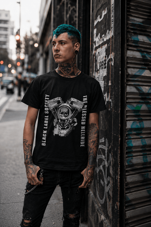 Polera Black Label Society Blessed - amplitudmodulada