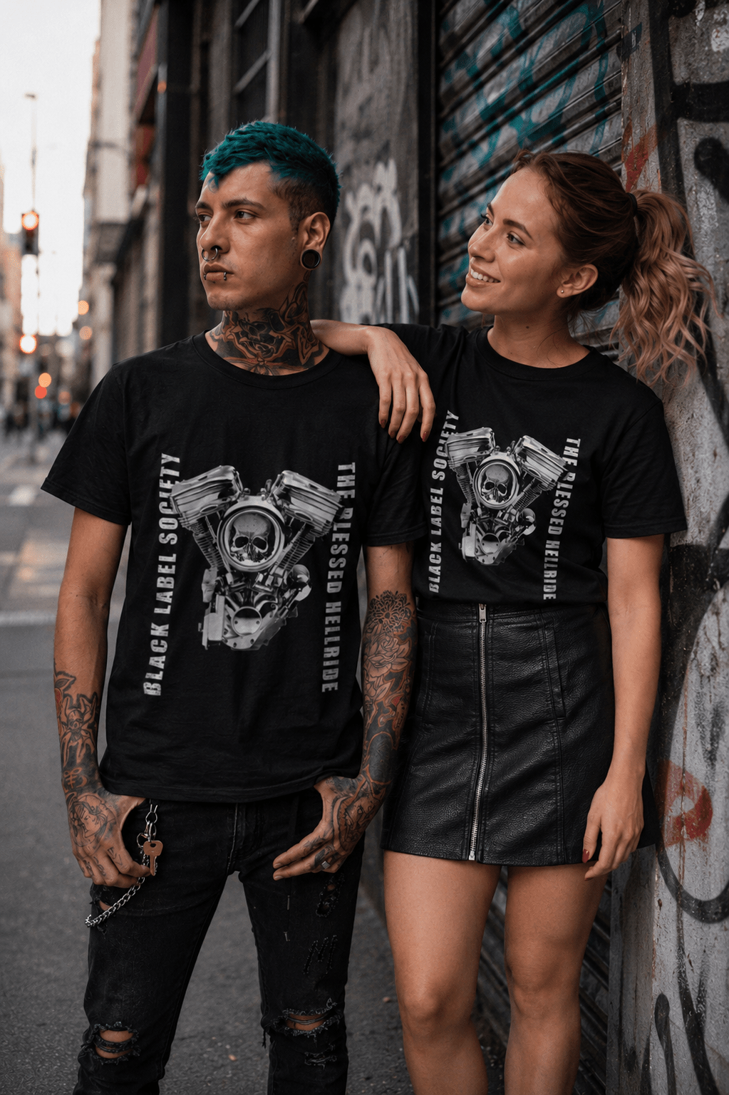 Polera Black Label Society Blessed - amplitudmodulada