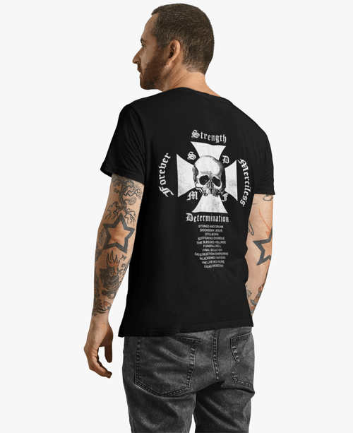 Polera Black Level Society Blessed - amplitudmodulada