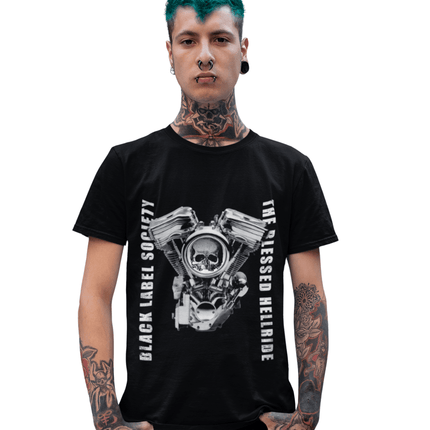 Polera Black Level Society Blessed - amplitudmodulada