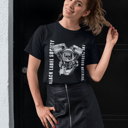 Polera Black Level Society Blessed - amplitudmodulada