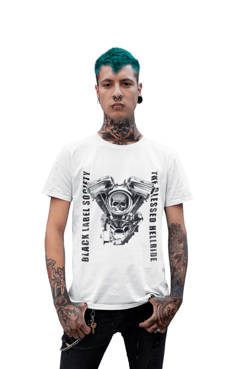 Polera Black Level Society Blessed - amplitudmodulada