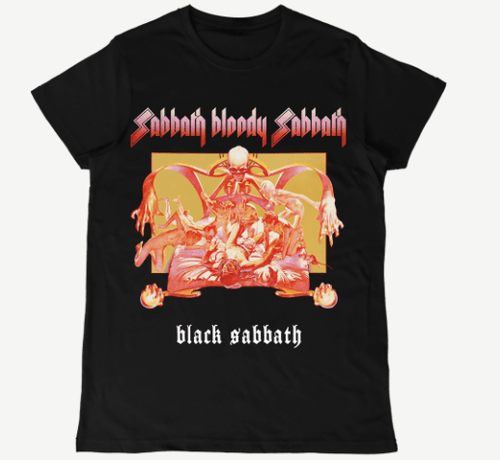 Polera Black Sabbath Sabbath Bloody Sabbath - amplitudmodulada