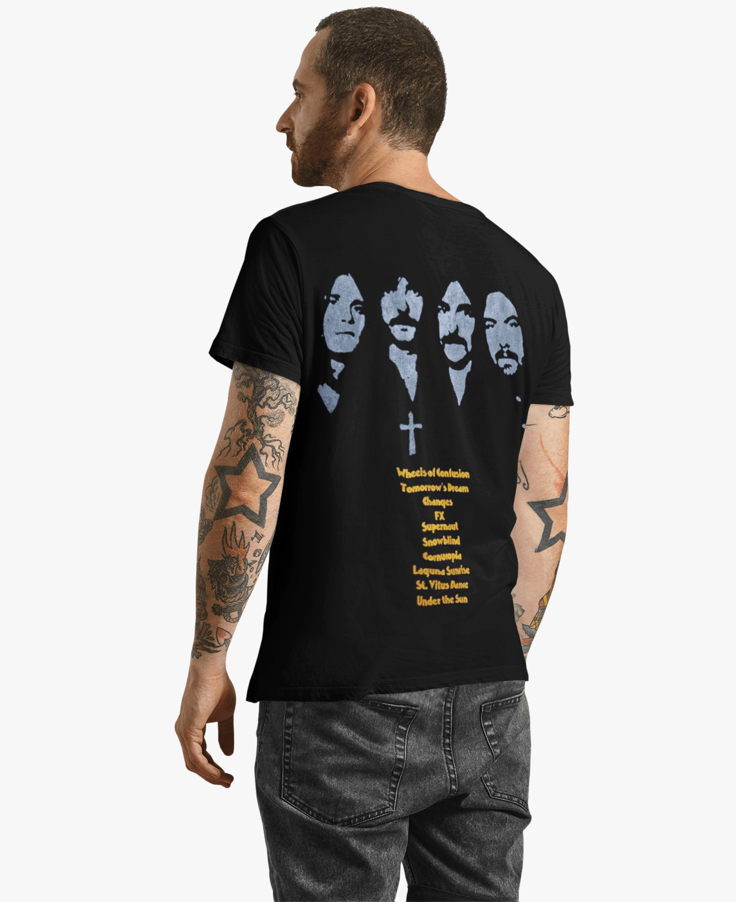 Polera Black Sabbath Vol 4 - amplitudmodulada