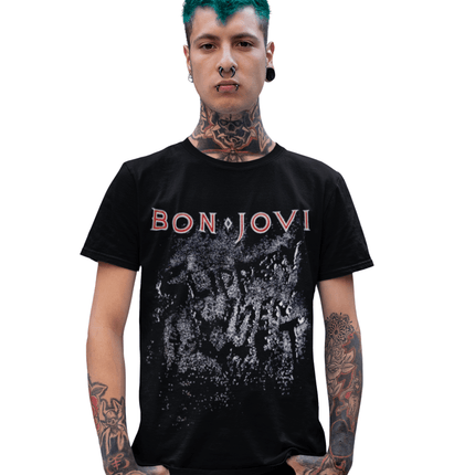 Polera Bon jovi slippery when wet - amplitudmodulada