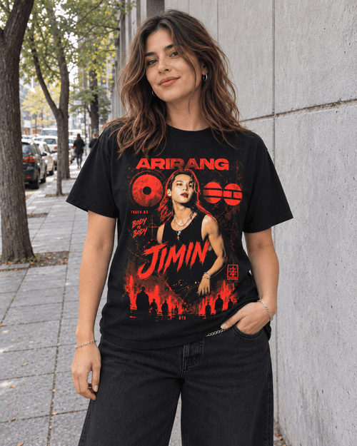 Polera BTS Jimin ARIRANG – Body to Body - amplitudmodulada