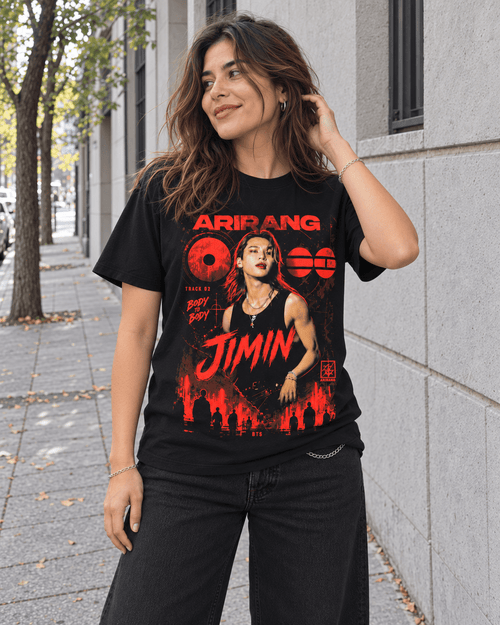 Polera BTS Jimin ARIRANG – Body to Body - amplitudmodulada