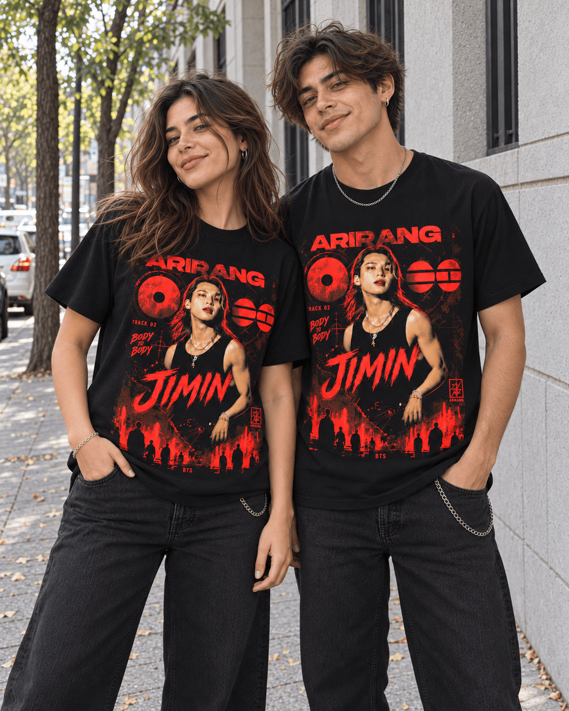 Polera BTS Jimin ARIRANG – Body to Body - amplitudmodulada
