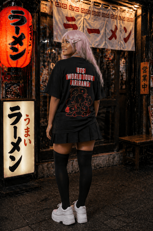 Polera BTS Tour - amplitudmodulada