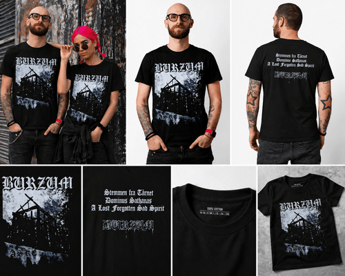 Polera Burzum Aske - amplitudmodulada