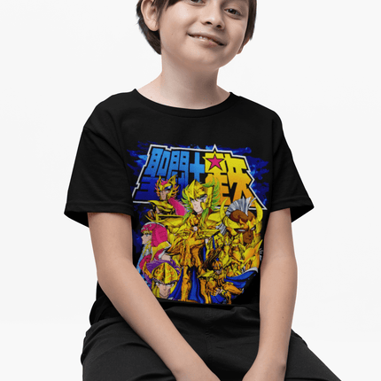 Polera Caballeros del Zodiaco Poseidon KIDS - amplitudmodulada