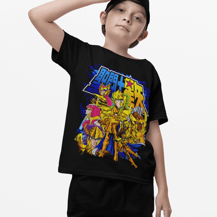 Polera Caballeros del Zodiaco Poseidon KIDS - amplitudmodulada