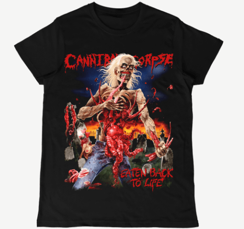 Polera Cannibal Corpse Eaten Back To Life - amplitudmodulada