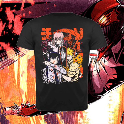 polera chainsaw man - amplitudmodulada