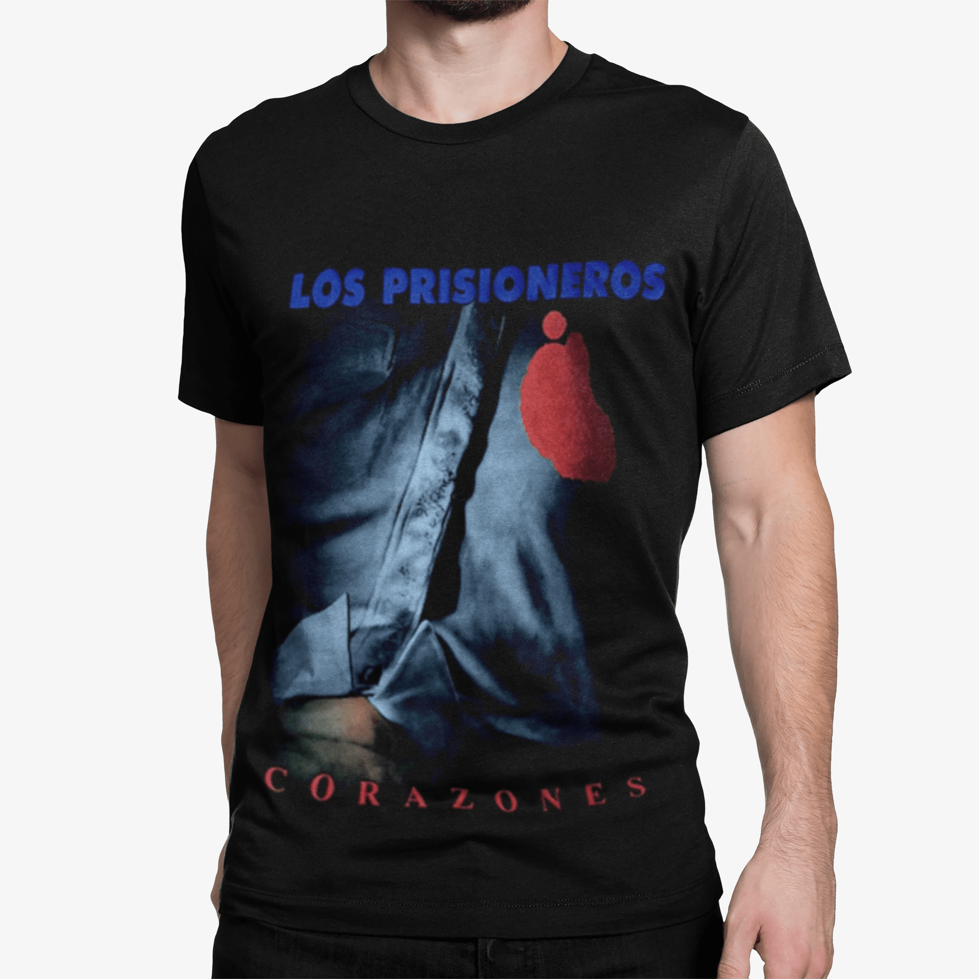Polera de Los Prisioneros Corazones - amplitudmodulada