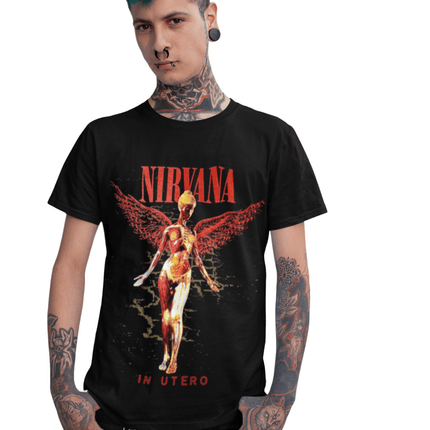 Polera Nirvana In Utero - amplitudmodulada