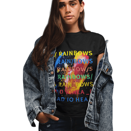 Polera de Radiohead In Rainbows - amplitudmodulada