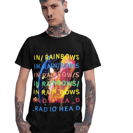 Polera de Radiohead In Rainbows - amplitudmodulada