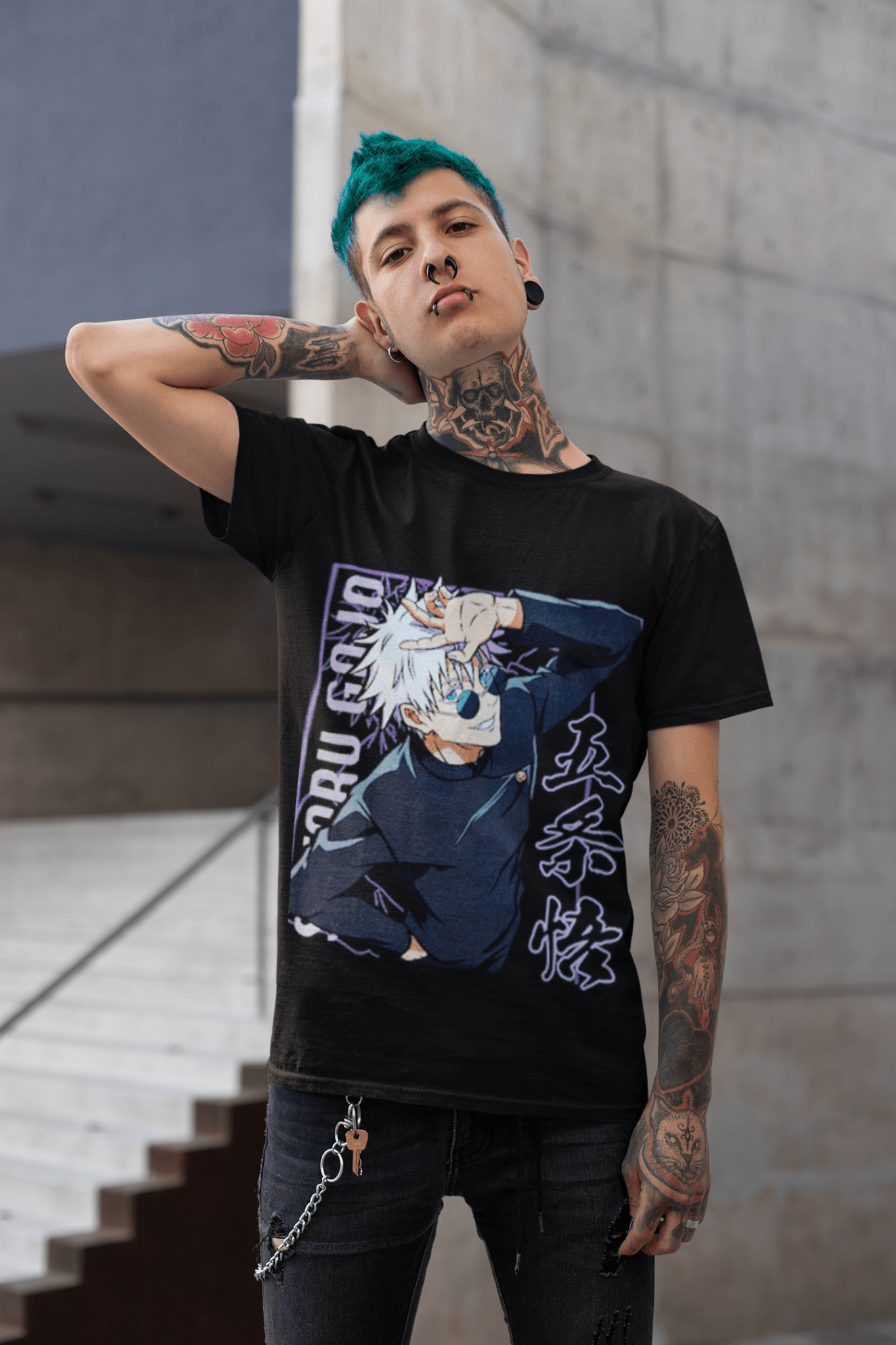 Polera Satoru Gojo II - amplitudmodulada