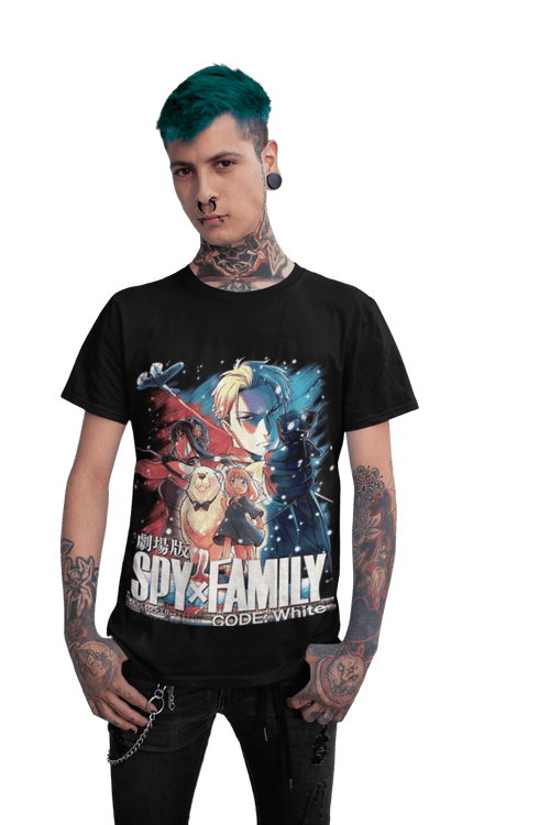 Polera de Spy X Family White Code - amplitudmodulada