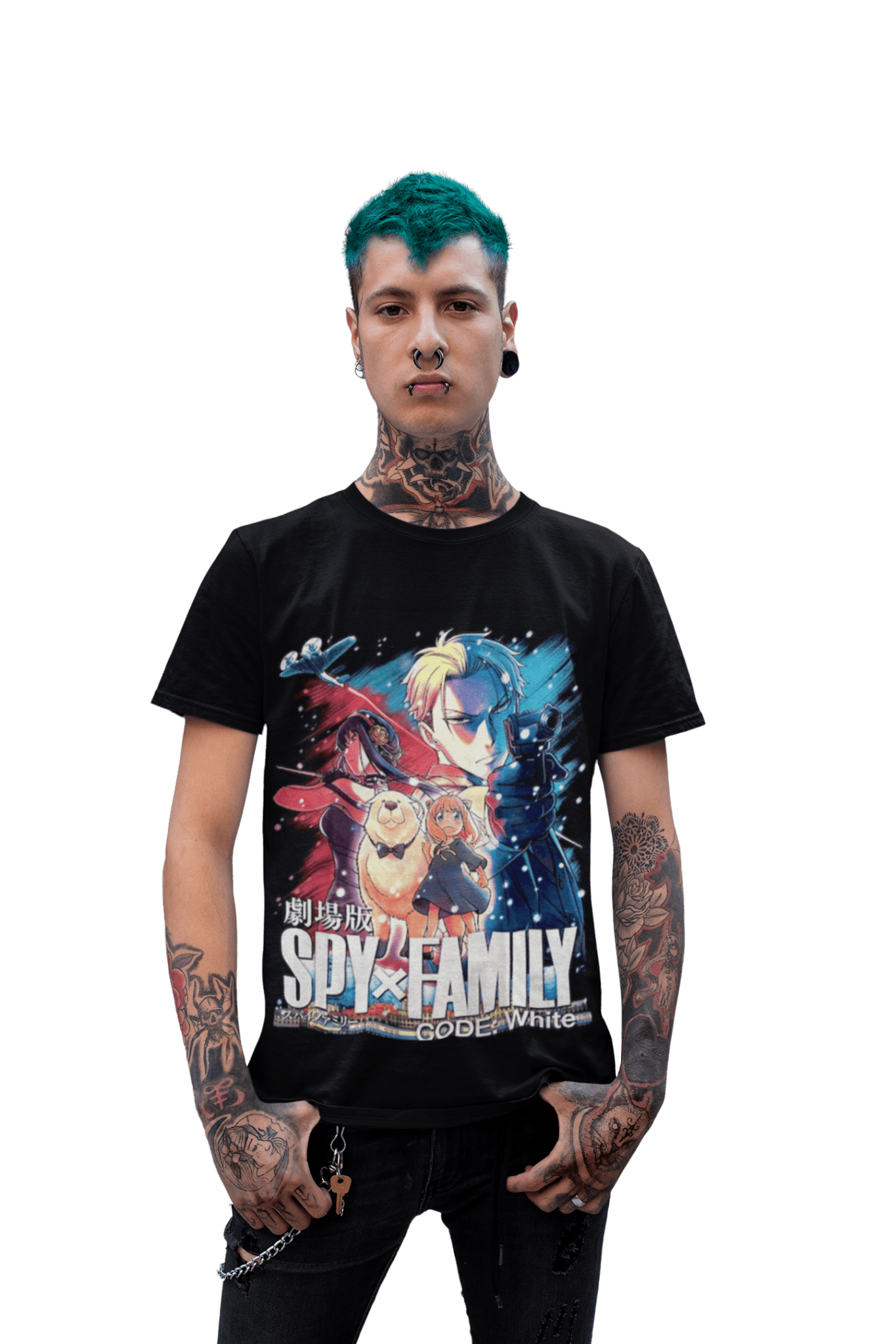 Polera de Spy X Family White Code - amplitudmodulada