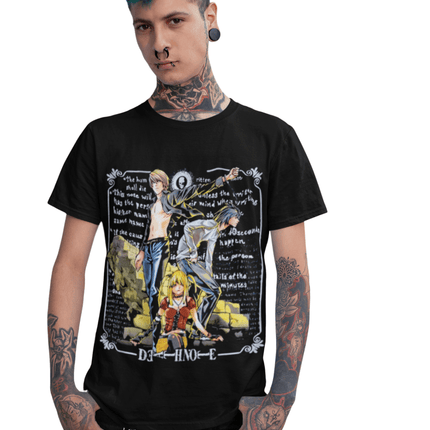 Polera Death Note - amplitudmodulada