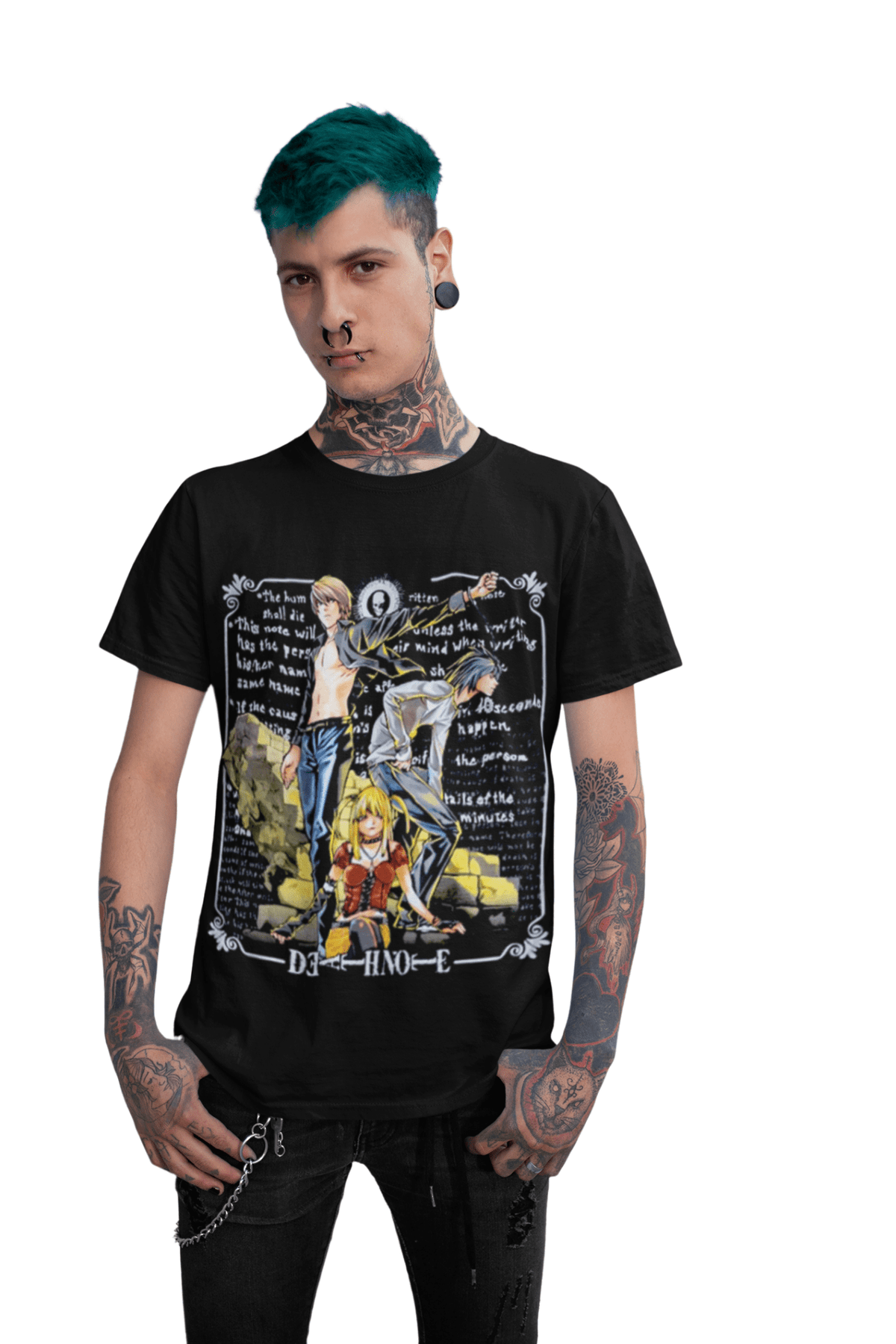 Polera Death Note - amplitudmodulada