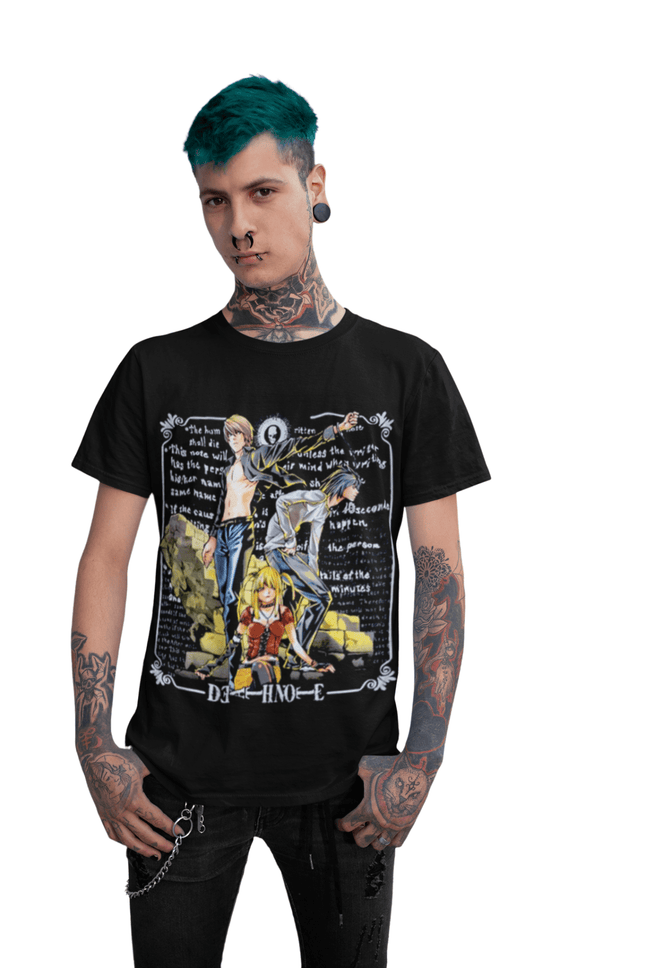 Polera Death Note - amplitudmodulada