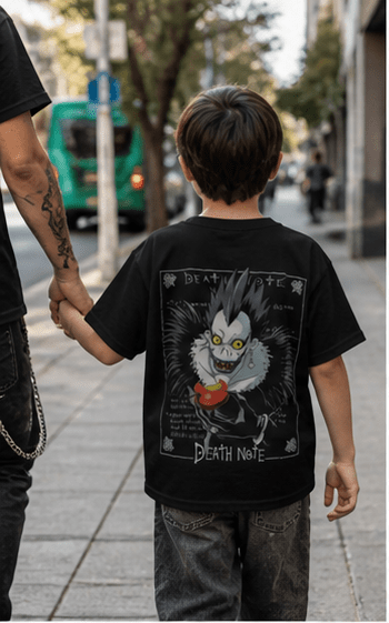 Polera Death Note Personajes - amplitudmodulada