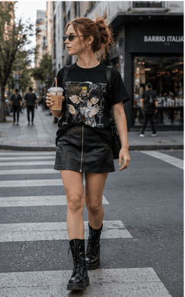 Polera Death Note Personajes - amplitudmodulada
