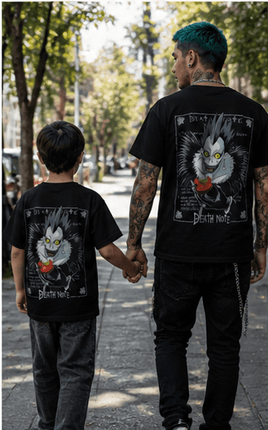 Polera Death Note Personajes - amplitudmodulada