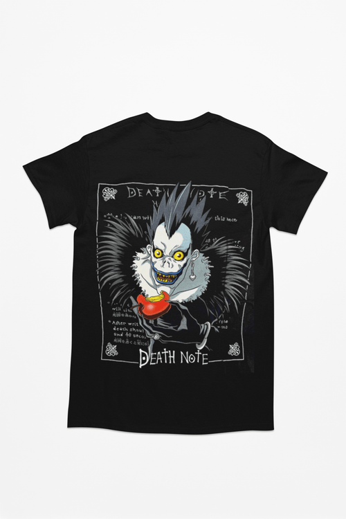 Polera Death Note Personajes - amplitudmodulada