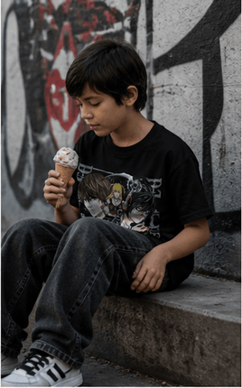 Polera Death Note Personajes - amplitudmodulada