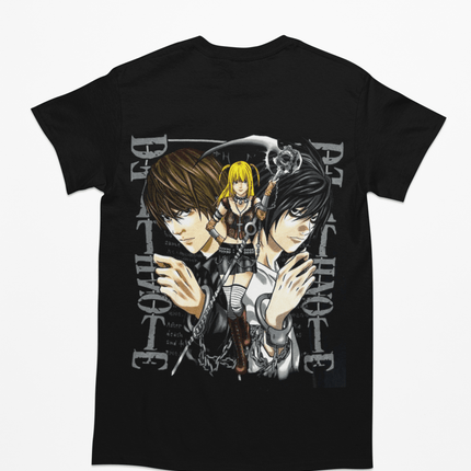Polera Death Note Personajes - amplitudmodulada