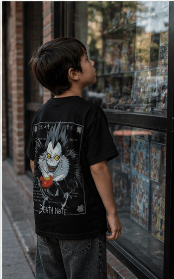 Polera Death Note Personajes - amplitudmodulada