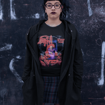 Polera Death Scream Bloody Gore - amplitudmodulada
