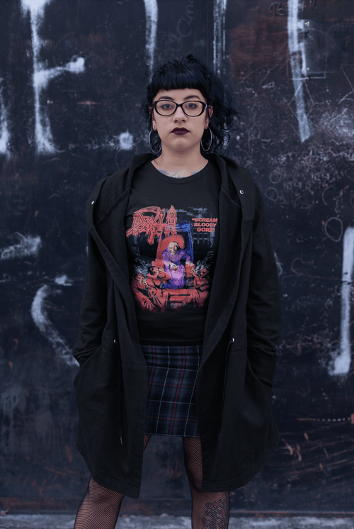 Polera Death Scream Bloody Gore - amplitudmodulada
