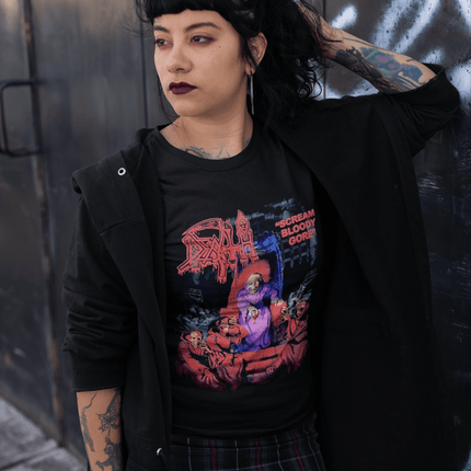 Polera Death Scream Bloody Gore - amplitudmodulada