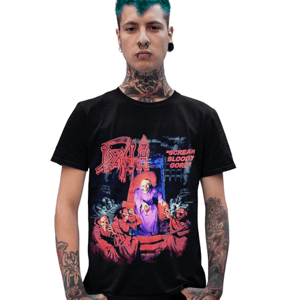 Polera Death Scream Bloody Gore - amplitudmodulada