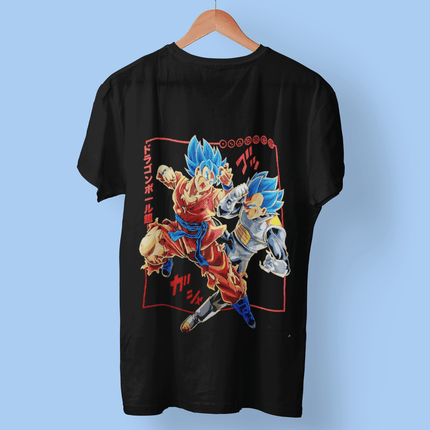 Polera Dragon Ball Goku Vegeta - amplitudmodulada