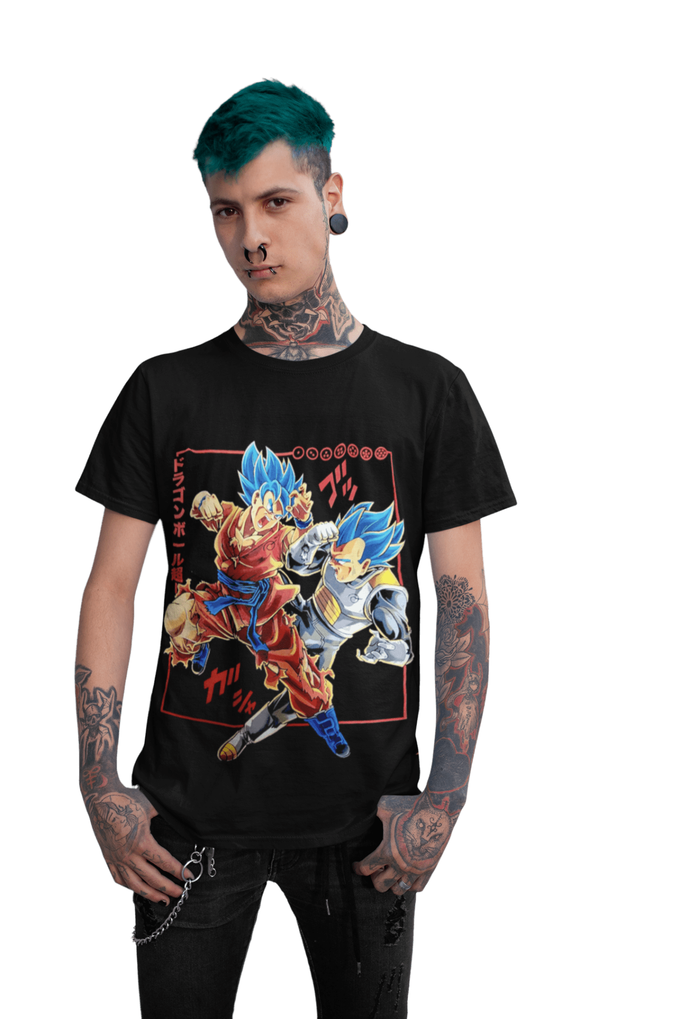 Polera Dragon Ball Goku Vegeta - amplitudmodulada