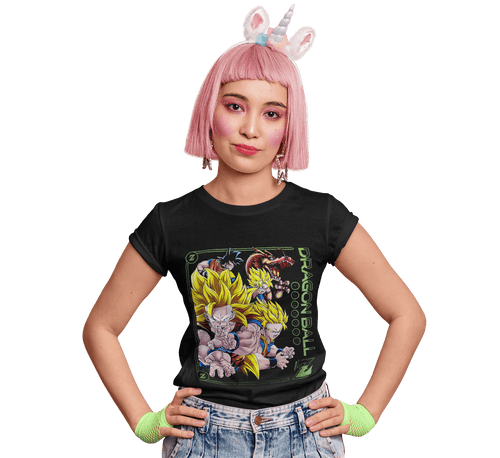 Polera dragon ball goku fases - amplitudmodulada